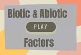 biotic and abiotic factors game quiz