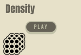 Quiz game on density online.