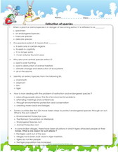 extinction and fossils worksheet quiz for kids pdf