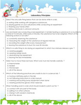 laboratory principles worksheet pdf printable for kids