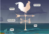 wind vane diagram labelling game