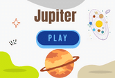 Jupiter quiz game online. Learn about the planets with a fun quiz.