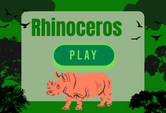 Rhinoceros Game Quiz Online. Learn some facts about this animal in an online test.