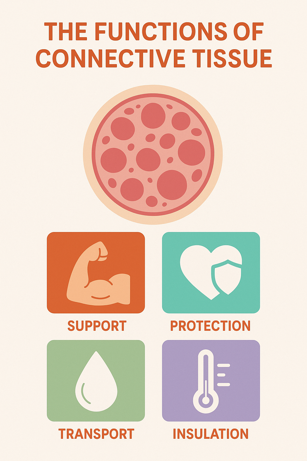 Functions of the connective tissue