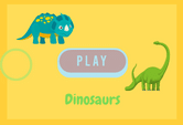 Dinosaurs game quiz online