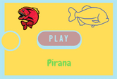 Pirana game quiz online