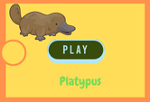 Duck-billed platypus Game Quiz Online