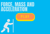 Game Quiz On Force, Mass And Acceleration