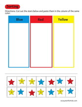 Sorting and ordering worksheet pdf