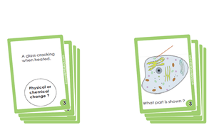 science flash cards