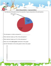 data interpretation worksheet for 5th grade